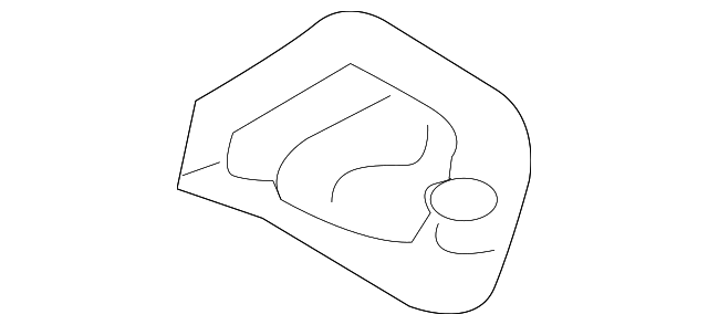 EG21-88-2P7-02 Деталь COVER, RIGHT