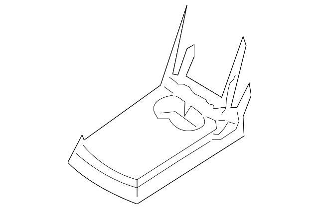 1HQ491A6AA Деталь ARMREST, RIGHT