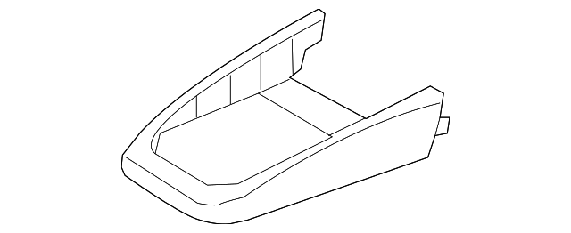 84650-2B000-J4 Деталь UPPER COVER