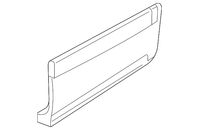 808707S680 Деталь CLADDING, RIGHT