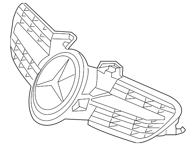 171-888-00-60 Деталь GRILLE ASSY