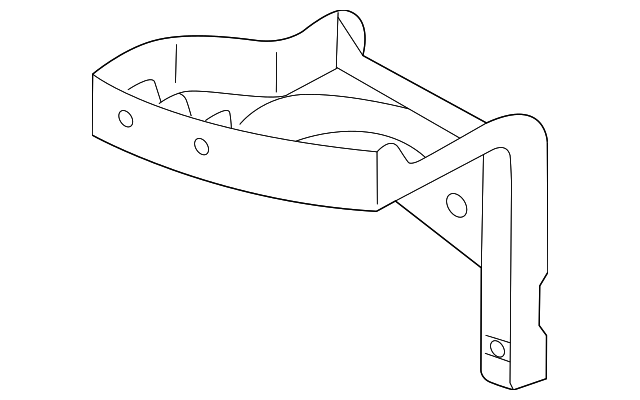 4B0-941-705-C Деталь FOG LAMP ASSY BRACKET, LEFT