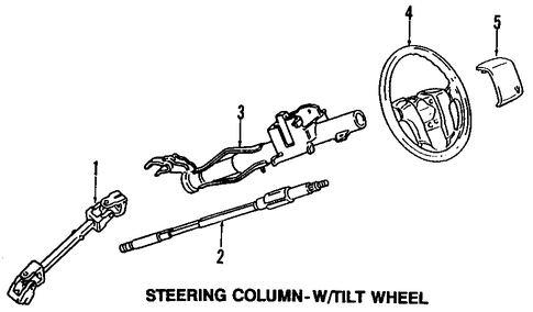 Golf STEERING COLUMN 2