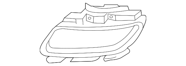 BR5V-50-C21B Деталь BEZEL, LEFT