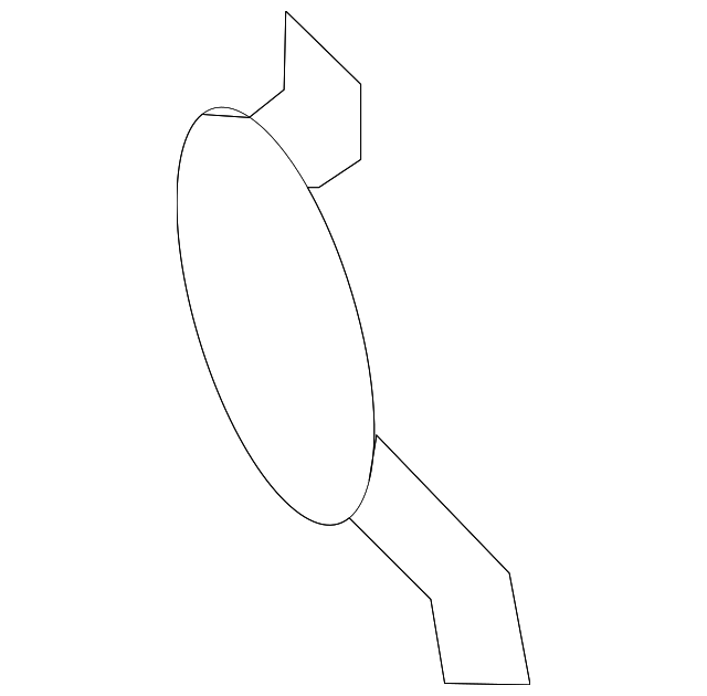 BR5V-50-A11A-08 Деталь TOW BRKT COVER