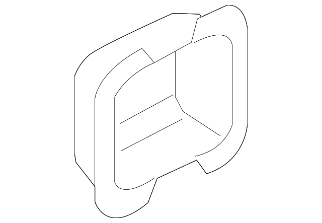 89897-2J000 Деталь RETRACTOR ASSY COVER, LEFT
