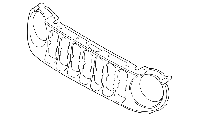 5XB15LXHAA Деталь GRILLE