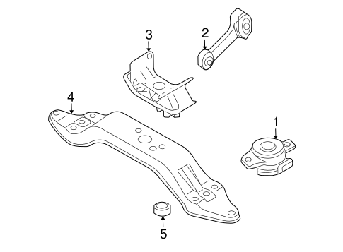 Outback ENGINE & TRANS MOUNTING