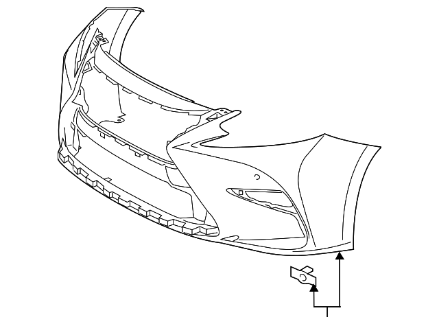 52119-3T908 Деталь BUMPER COVER