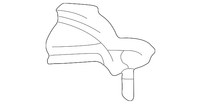 63148-42010 Деталь MOUNT BRACKET, LEFT