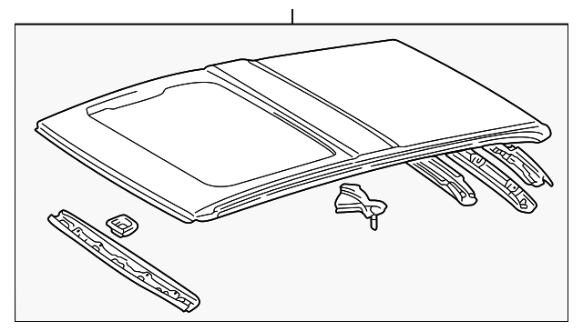 63101-42900 Деталь ROOF ASSY