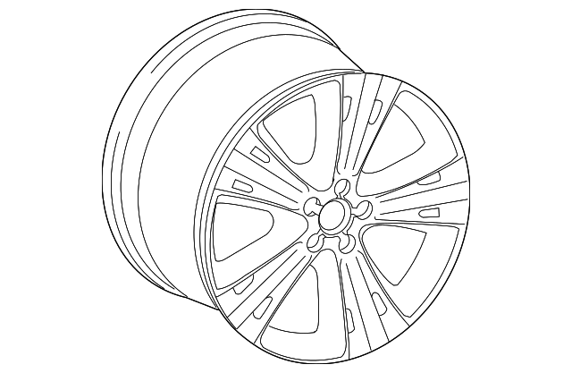 4L0-601-025-AT Деталь WHEEL, ALLOY
