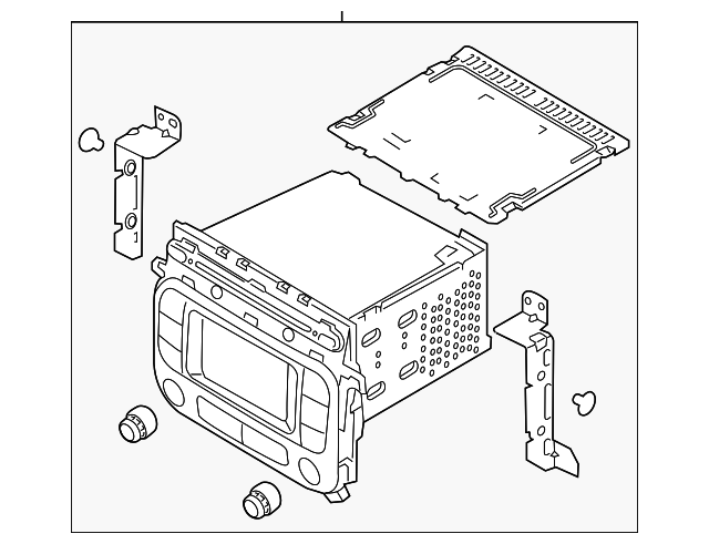 R6170-A7171WK Деталь RADIO