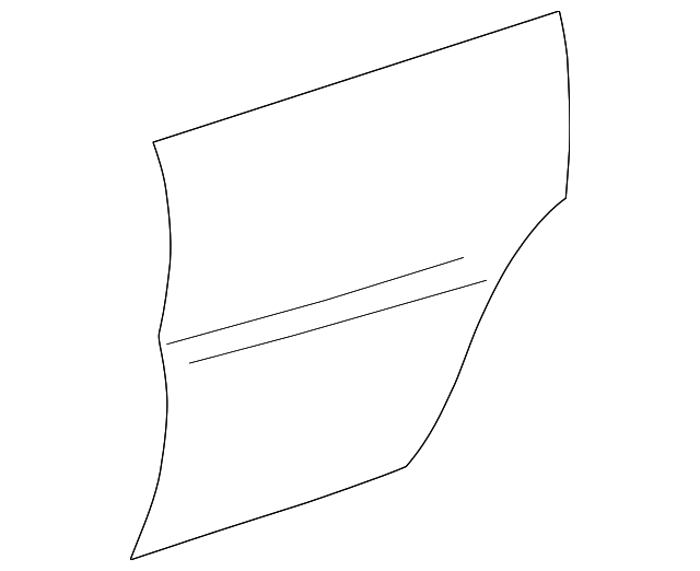 25813146 Деталь OUTER PANEL, LEFT