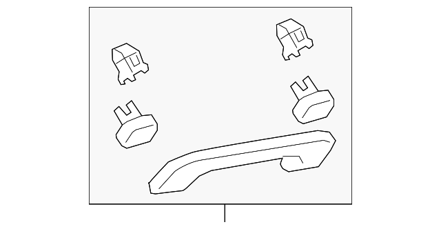 74610-12130-B0 Деталь ASSIST STRAP, LEFT