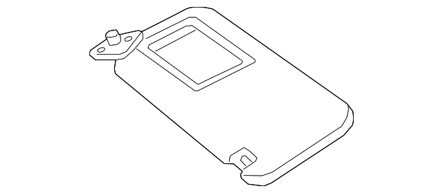 74320-12G70-B0 SUNVISOR, LEFT