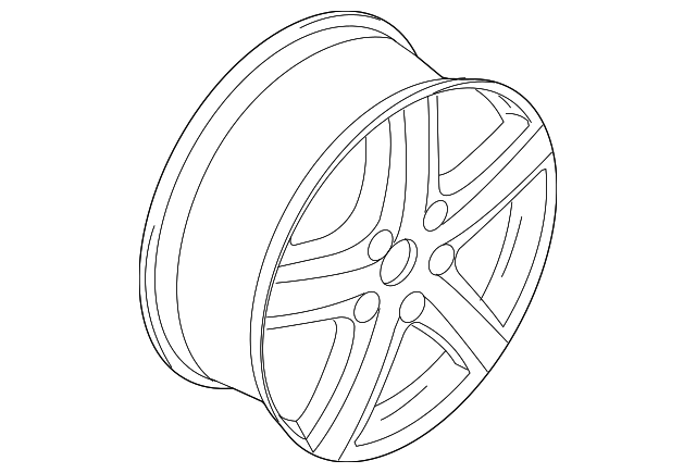 7L6-601-025-R-88Z Деталь WHEEL, ALLOY