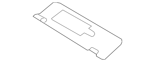 85220-3W120ED Деталь SUNVISOR, RIGHT