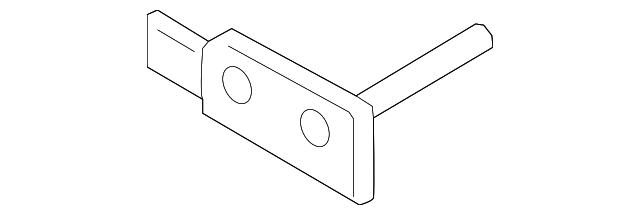 86641-C2100 Деталь IMPACT BAR STAY, LEFT