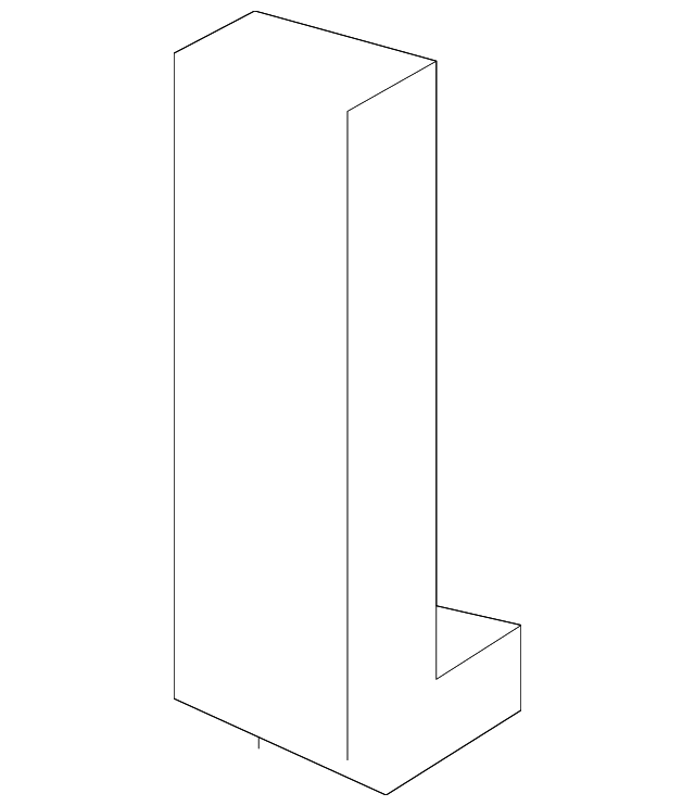 86635-C2000 Деталь IMPACT BAR LOWER BRACKET