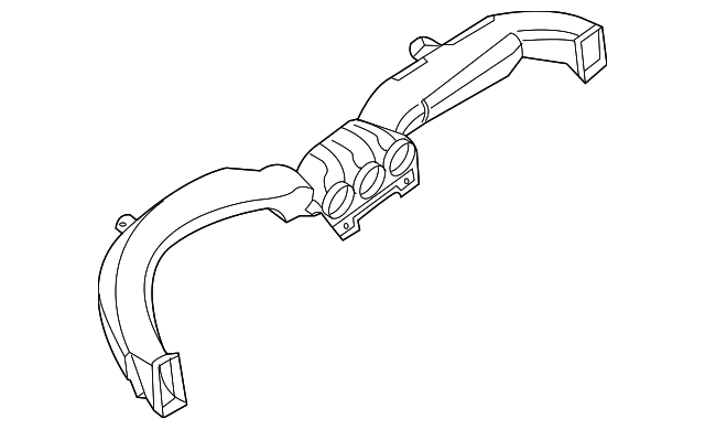 27860-JA000 Деталь CENTER DUCT