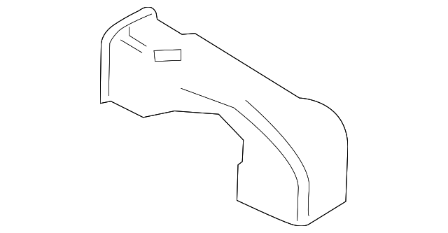 64-22-7-034-124 Деталь AIR DUCT, RIGHT