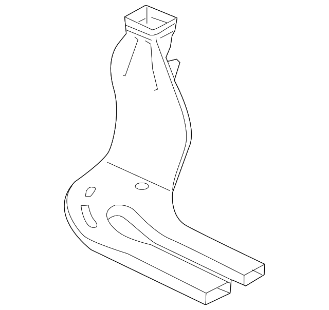 51-47-7-008-955 Деталь REAR DUCT, LEFT