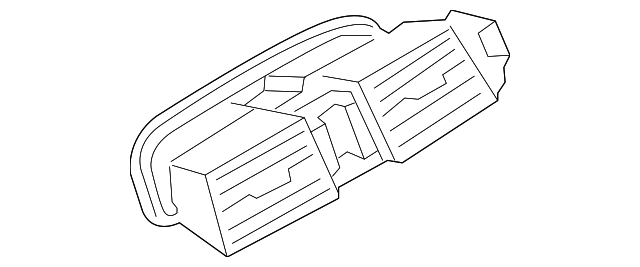 64-22-6-910-734 Деталь CENTER GRILLE