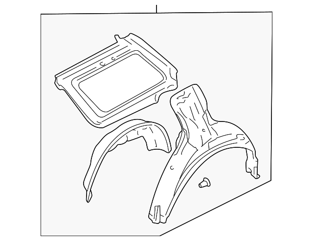 51510AE14B Деталь INNER PANEL, RIGHT