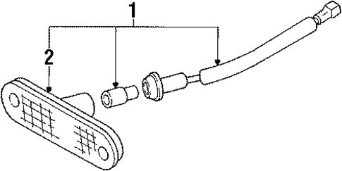 Miata SIDE MARKER LAMPS 2