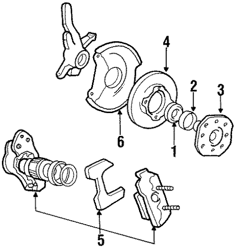 Excel FRONT BRAKES