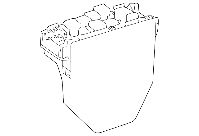 204-900-54-01 Деталь RELAY & FUSE PLT