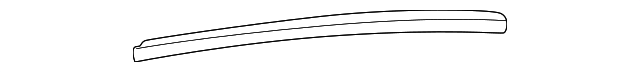 4D4-854-708-A Деталь DRIP MOLDING RETAINER STRIP, RIGHT