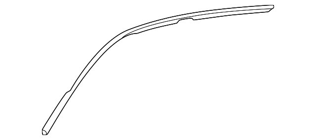 4D4-853-704-H-2ZZ Деталь DRIP MOLDING, RIGHT