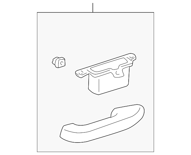 74250-04010-B0 Деталь ARMREST, RIGHT