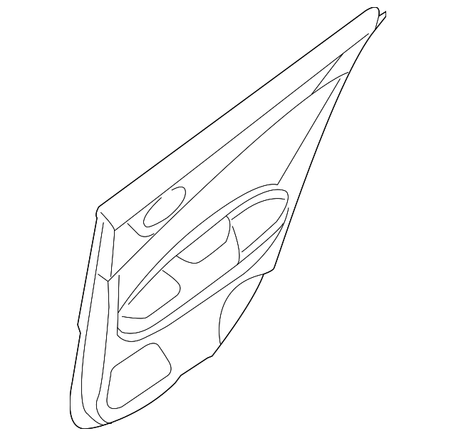 829A0-ZX75B Деталь DOOR TRIM PANEL, RIGHT