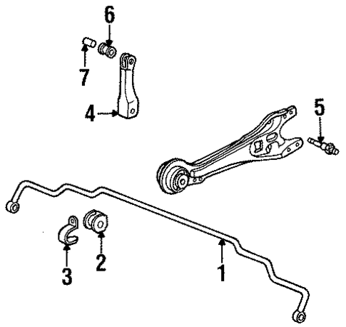 Oasis STABILIZER BAR & COMPONENTS