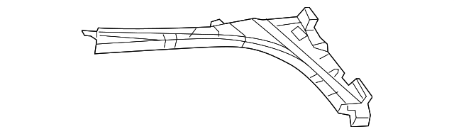 5KU85BD3AD Деталь UPPER MOLDING, LEFT