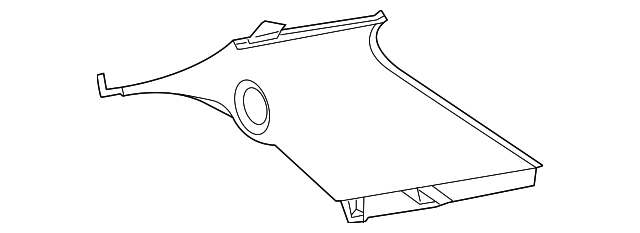 1GM08BD3AD Деталь REAR TRIM PANEL, RIGHT
