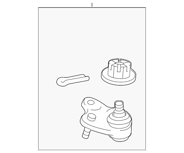 43330-49185 Деталь LOWER BALL JOINT, RIGHT