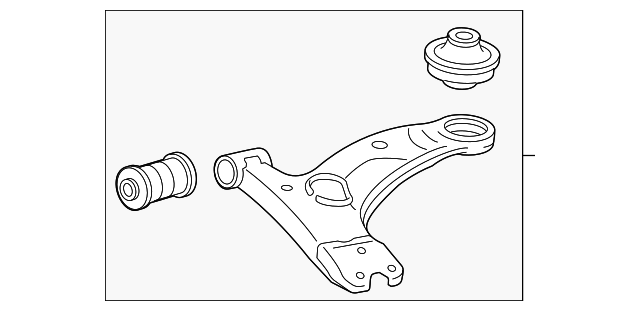 48069-47050 Деталь CONTROL ARM, LEFT