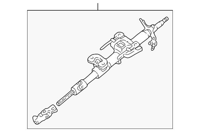 45200-02082 Деталь COLUMN ASSY