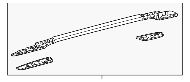 63407-08030 Деталь SIDE RAIL, RIGHT