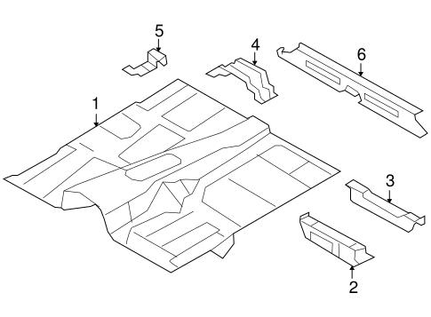 X6 FLOOR & RAILS