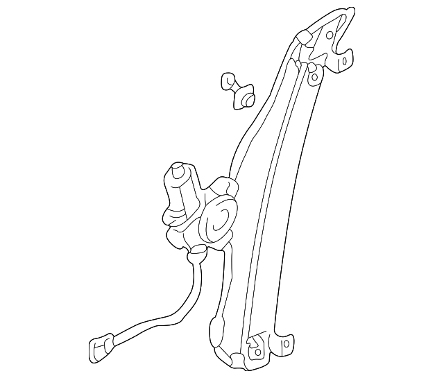 MR287308 REGULATOR, RIGHT