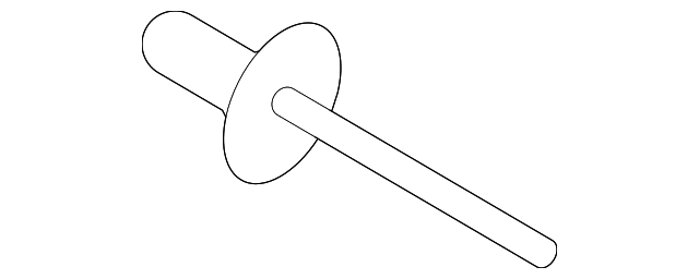 N-908-951-01 Деталь QTR GLASS RIVET, RIGHT