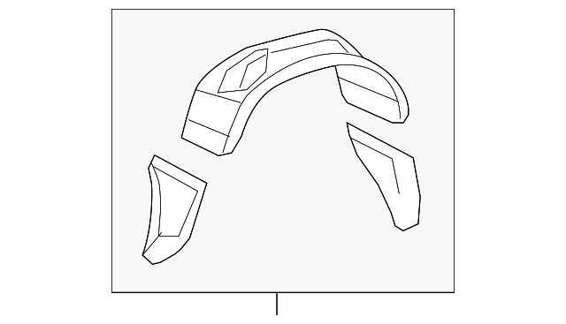 65637-0C040 Деталь WHEELHOUSE LINER, RIGHT