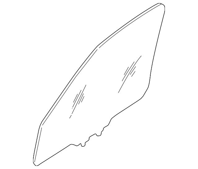80300-2Z000 Деталь DOOR GLASS, RIGHT