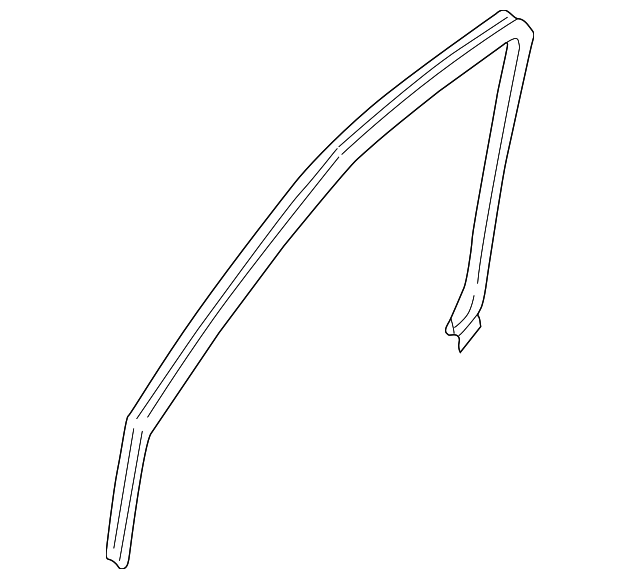 80330-7B000 Деталь GLASS RUN, RIGHT