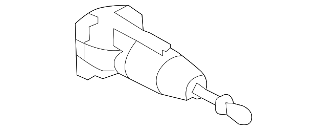 107-837-167-AT LOCK CYLINDER, LEFT